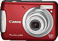 Canon PowerShot A480,
cena na Allegro: -- brak danych --, aukcji: -- brak danych -- 
sensor: -- brak danych --, Zoom cyfrowy: TAK, , 4x
